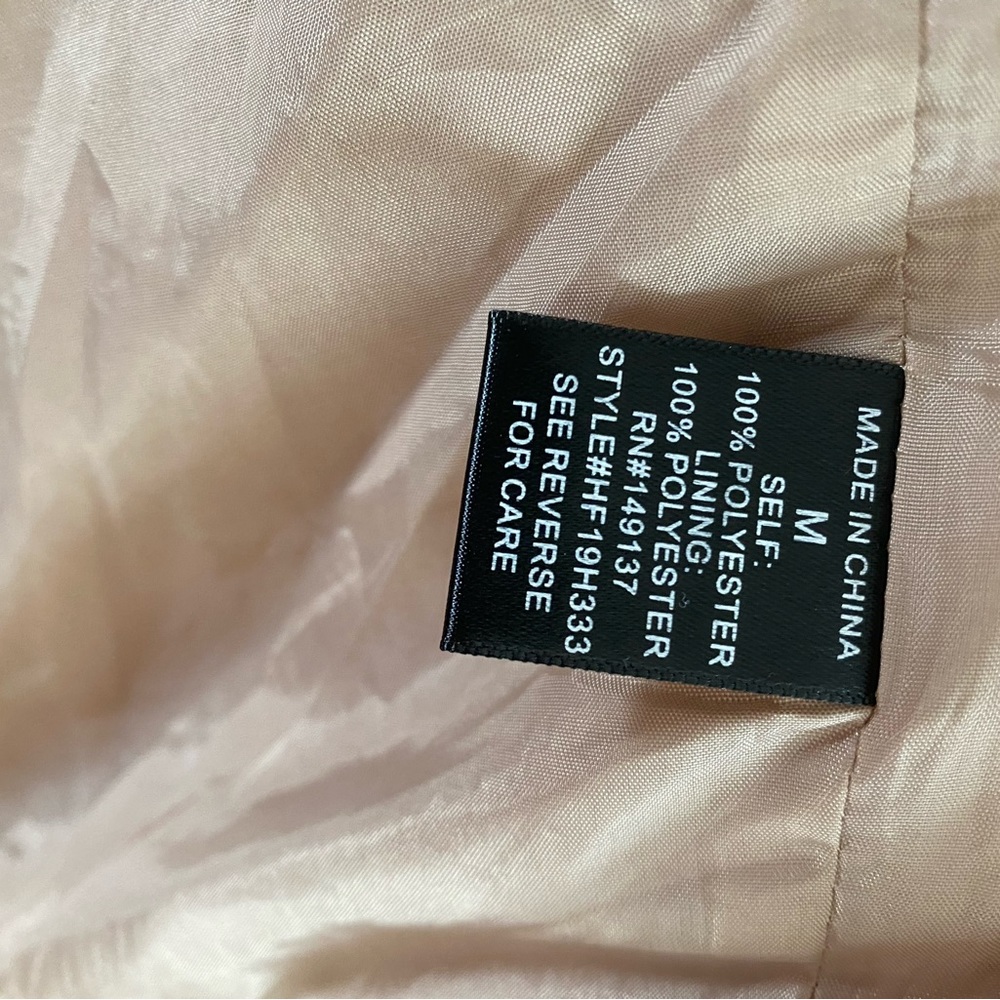 It’s A Long Story Coat In Beige, Size M View 4